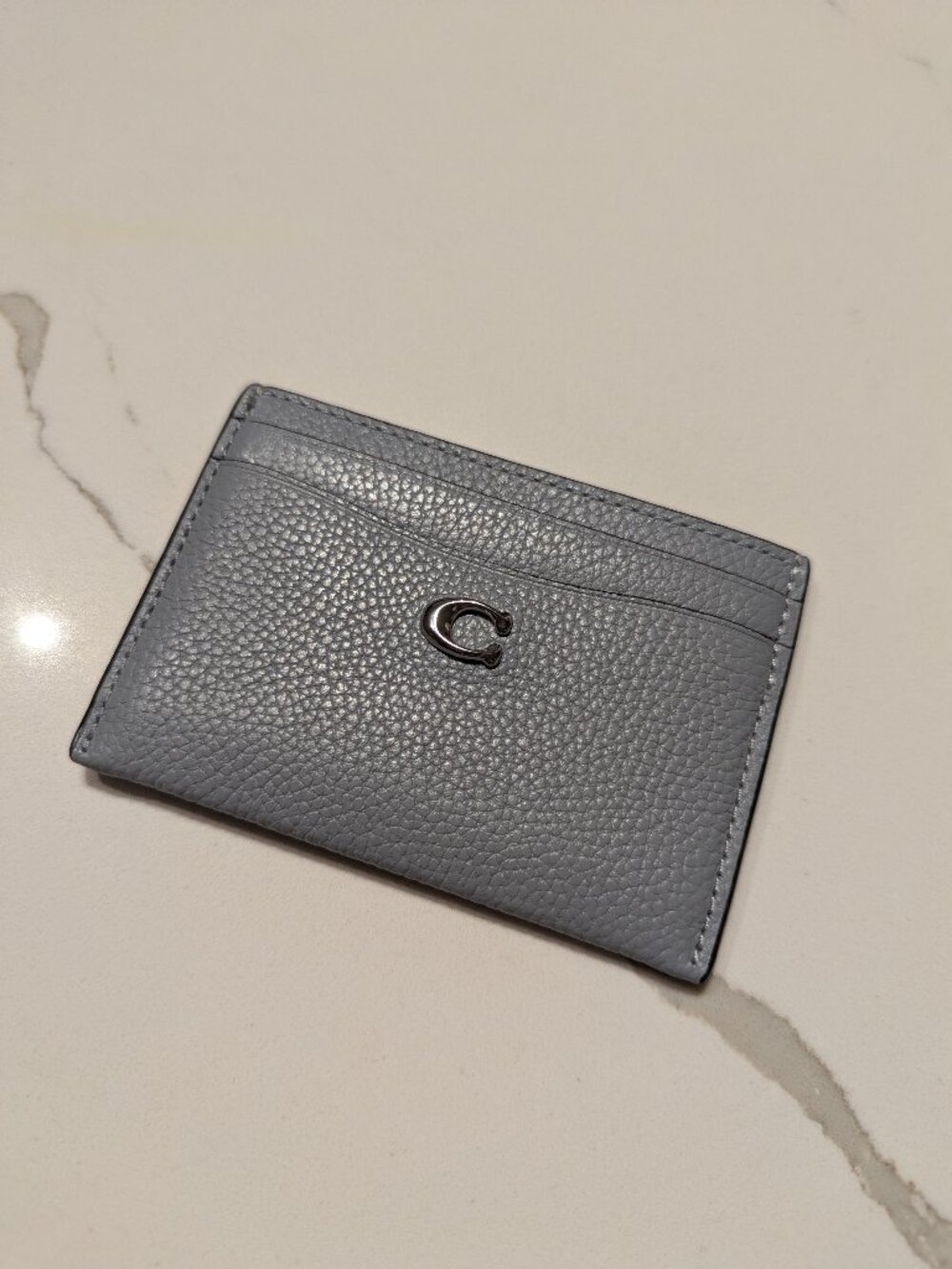 Coach cardholder - blue grey